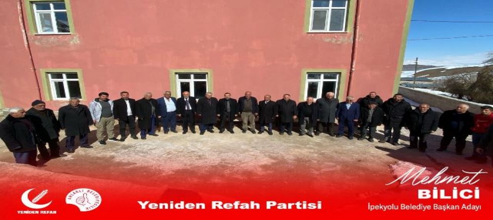 YRP İpekyolu Belediye Başkan Adayı Mehmet Bilici, seçim çalışmalarına hız verdi hız verdi!
