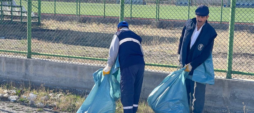 Oto Sanayi Sitesi’nde Kapsamlı Temizlik Çalışması