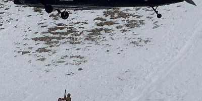 Artos Dağı’nda nefes kesen kurtarma operasyonu  