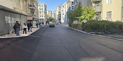 İpekyolu Belediyesi Durgun Sokak’ta Asfalt Çalışmasını Tamamladı