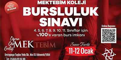 Mektebim Koleji’nden Bursluluk Sınavı