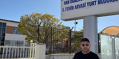Rojin olayının aydınlatılması için 4 milyon ödül koyan Erzurumlu iş insanı Ferit Kaya, Van YYÜ’yü ziyaret etti