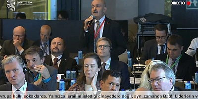 Van Milletvekili Kayatürk’ten Avrupa’nın kalbinde tarihi konuşma