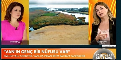 İş kadını İrem Bayram, Van’ı ulusal basında anlattı
